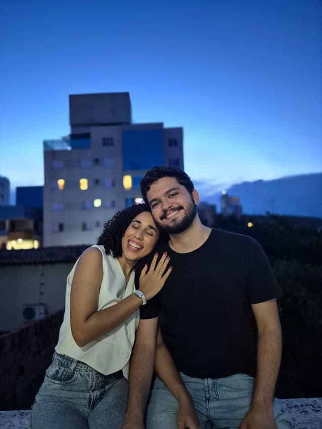 Foto do casal